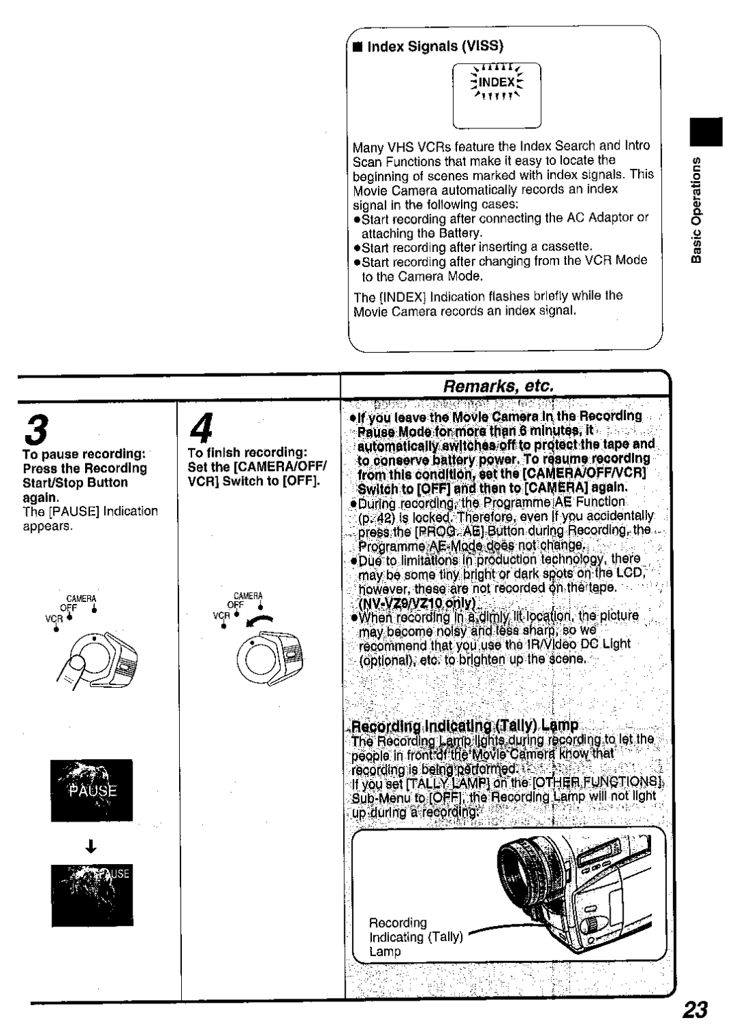 Panasonic NV RZ 10 manual 