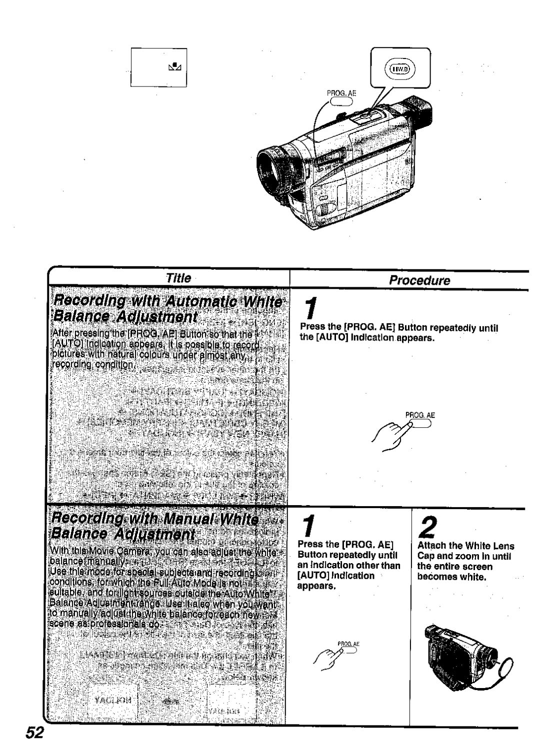 Panasonic NV RZ 10 manual 