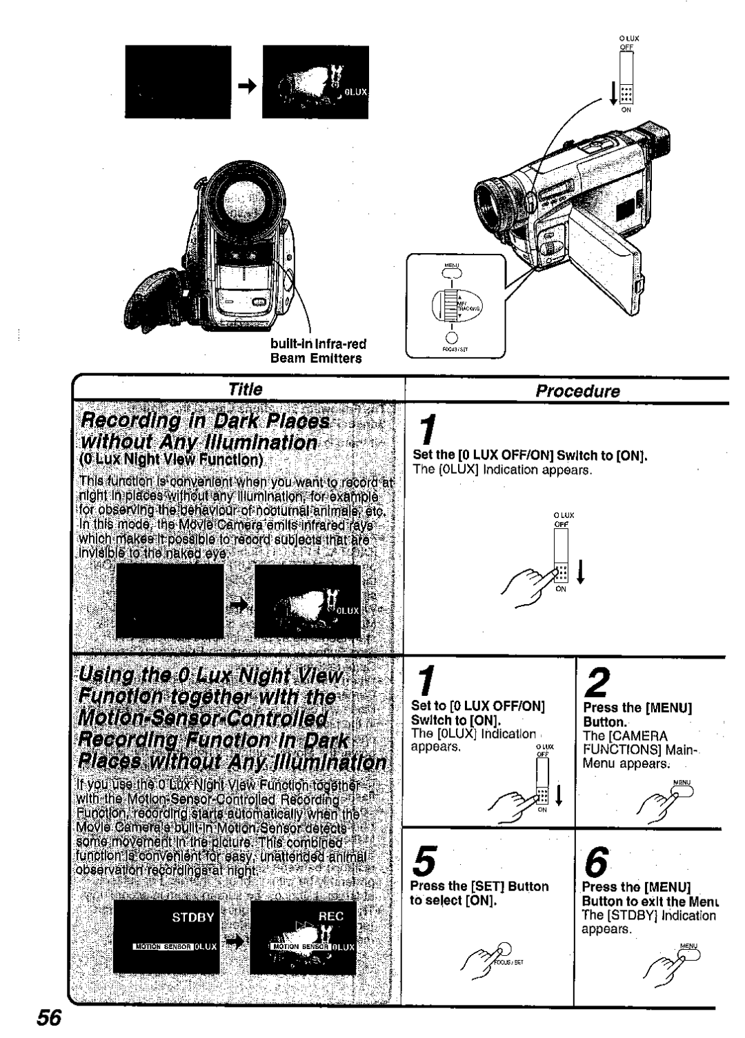 Panasonic NV RZ 10 manual 