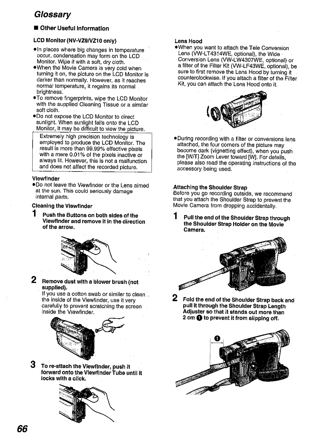 Panasonic NV-RZ10B, NV-VZ9B, NV-VZ10B manual 