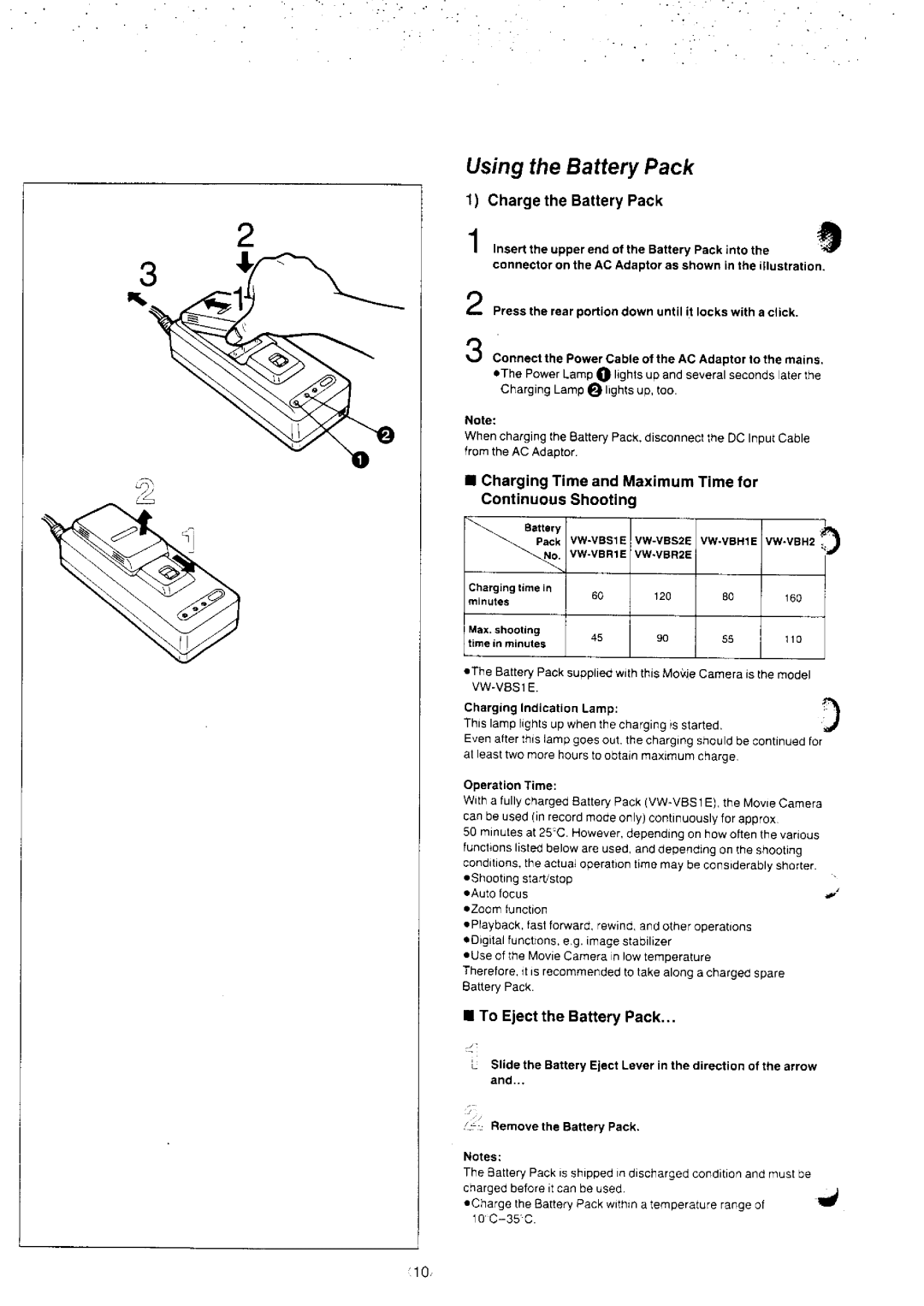 Panasonic NV-S8A manual 