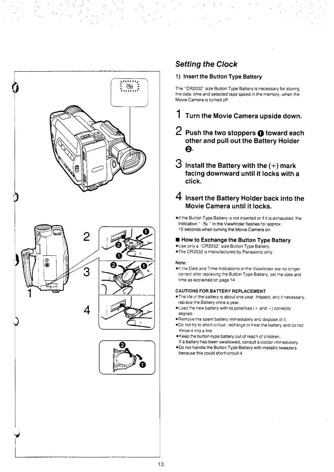 Panasonic NV-S8A manual 