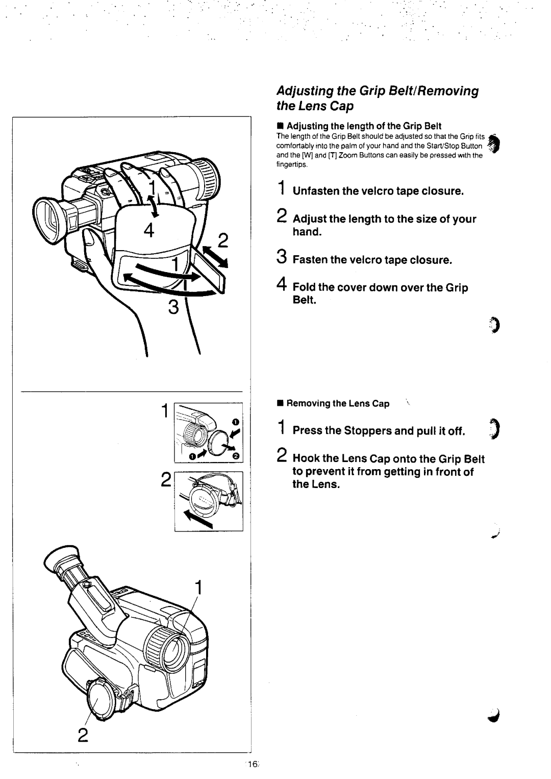 Panasonic NV-S8A manual 