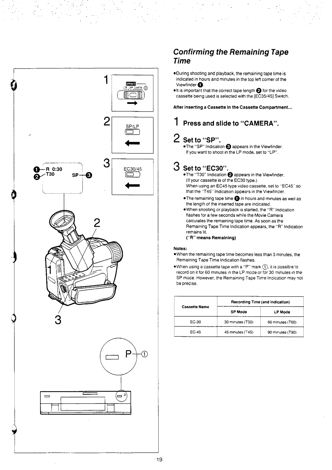 Panasonic NV-S8A manual 