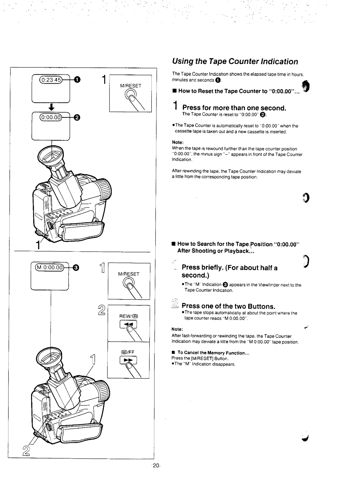 Panasonic NV-S8A manual 