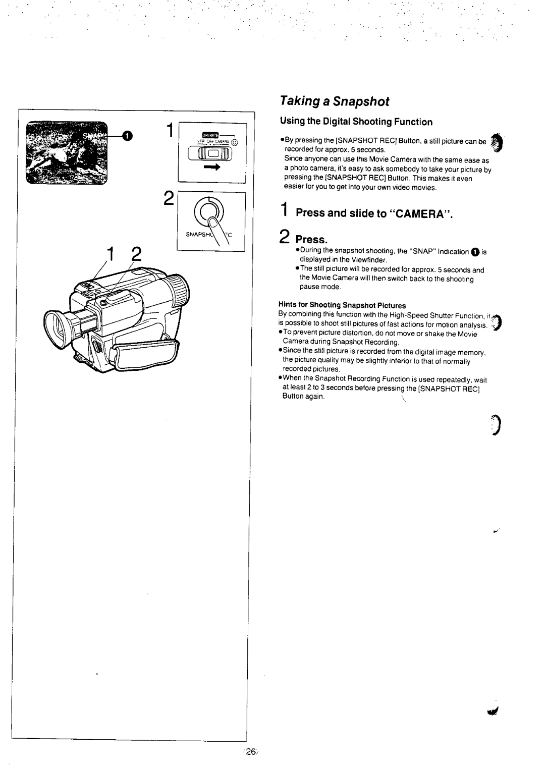 Panasonic NV-S8A manual 