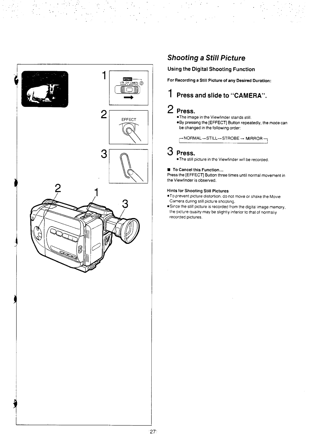 Panasonic NV-S8A manual 