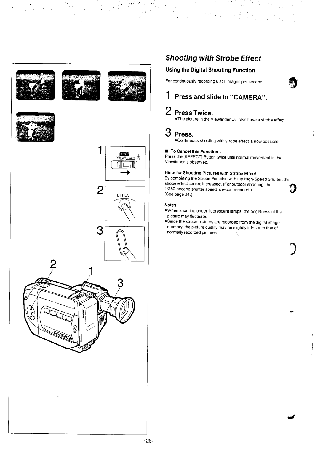 Panasonic NV-S8A manual 