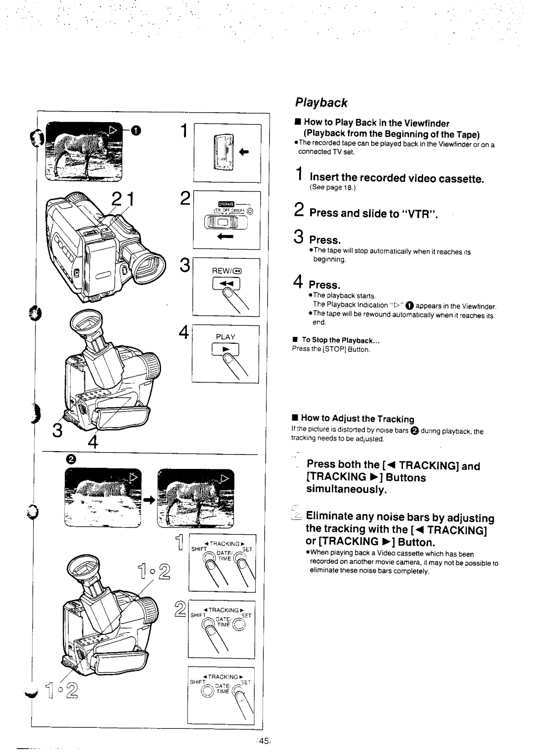 Panasonic NV-S8A manual 