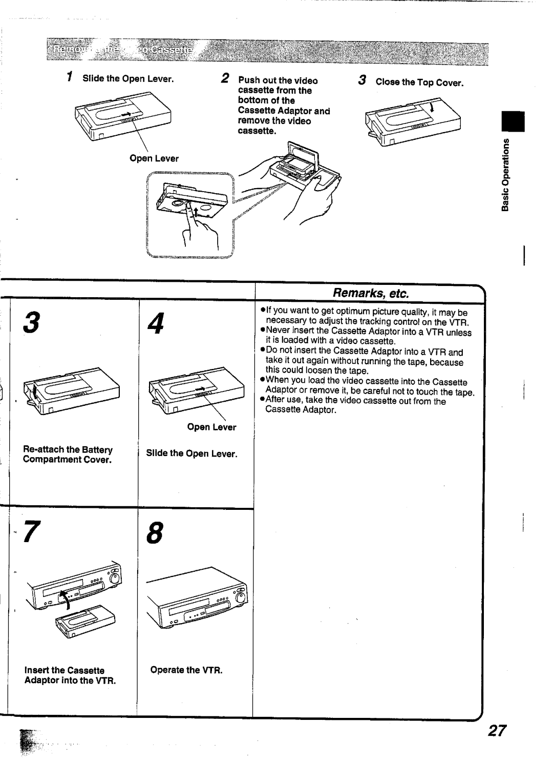 Panasonic NV-S99A manual 