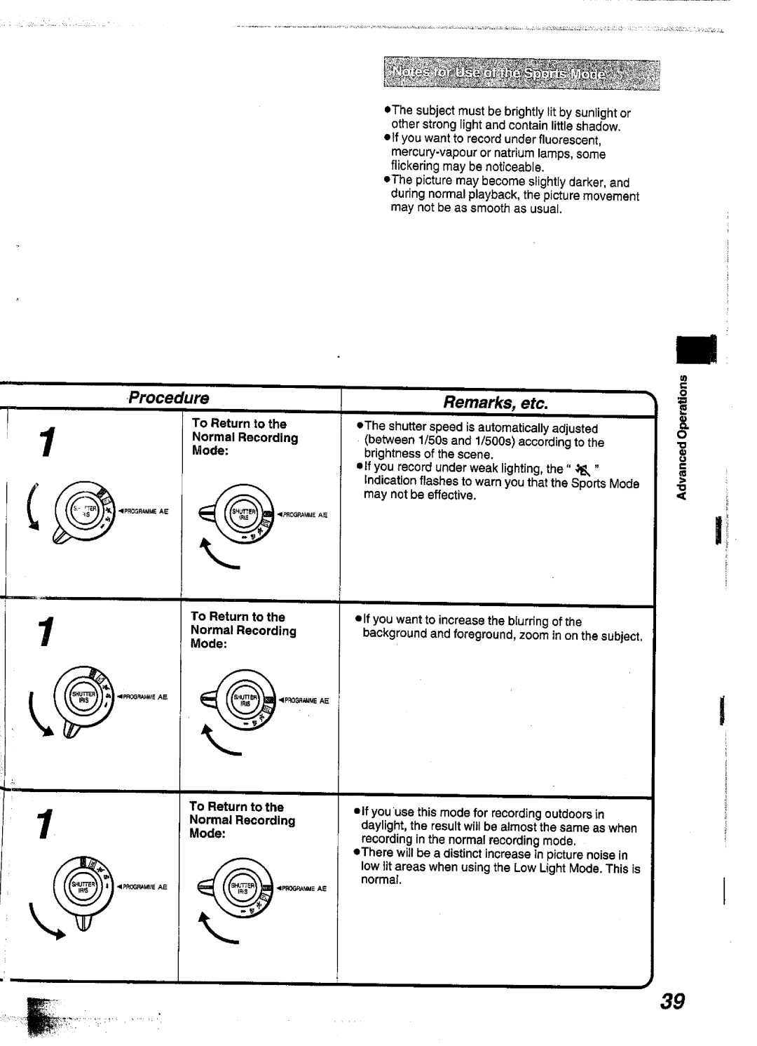 Panasonic NV-S99A manual 