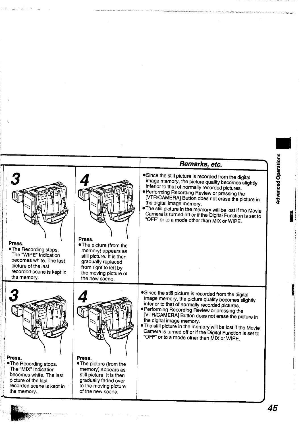 Panasonic NV-S99A manual 