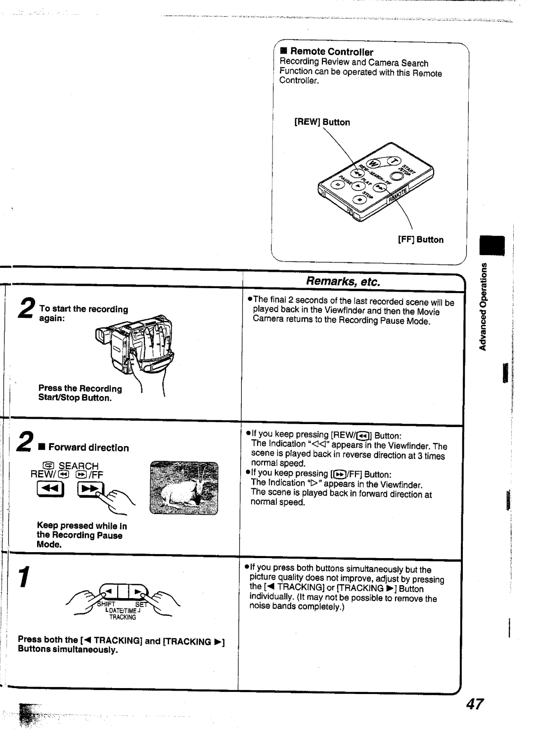 Panasonic NV-S99A manual 