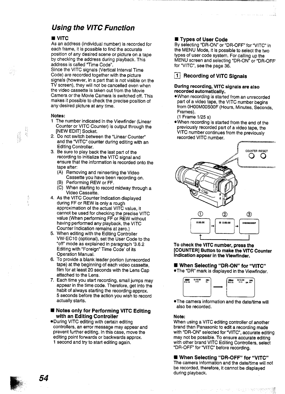 Panasonic NV-S99A manual 