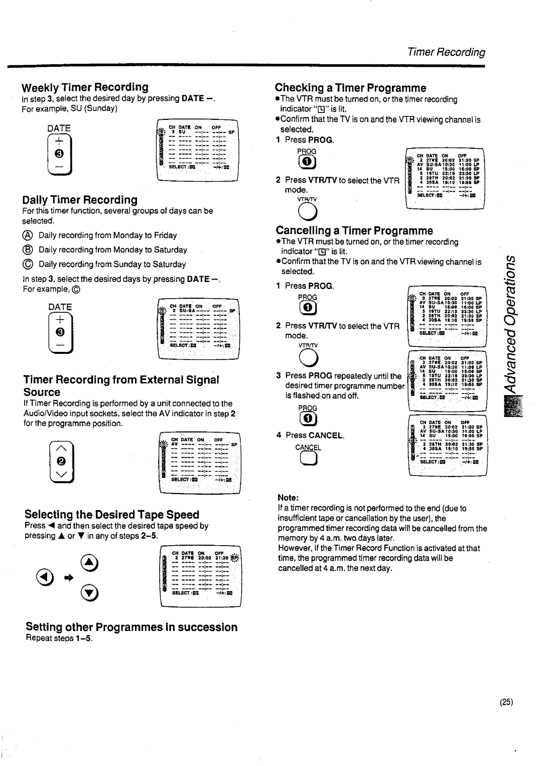 Panasonic NV-SD400 manual 