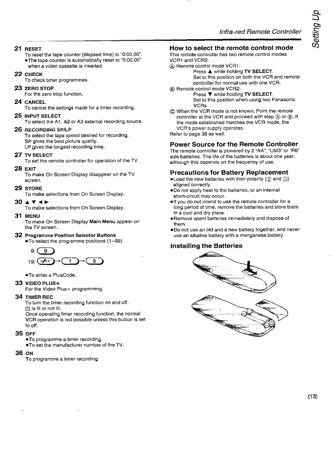 Panasonic NV-SD450B manual 