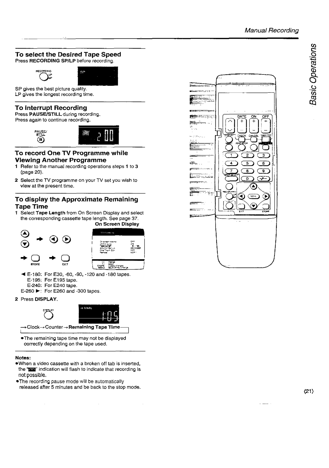 Panasonic NV-SD450B manual 