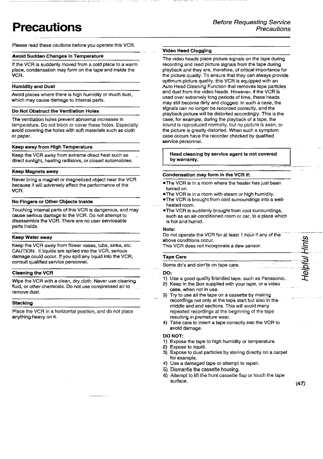 Panasonic NV-SD450B manual 