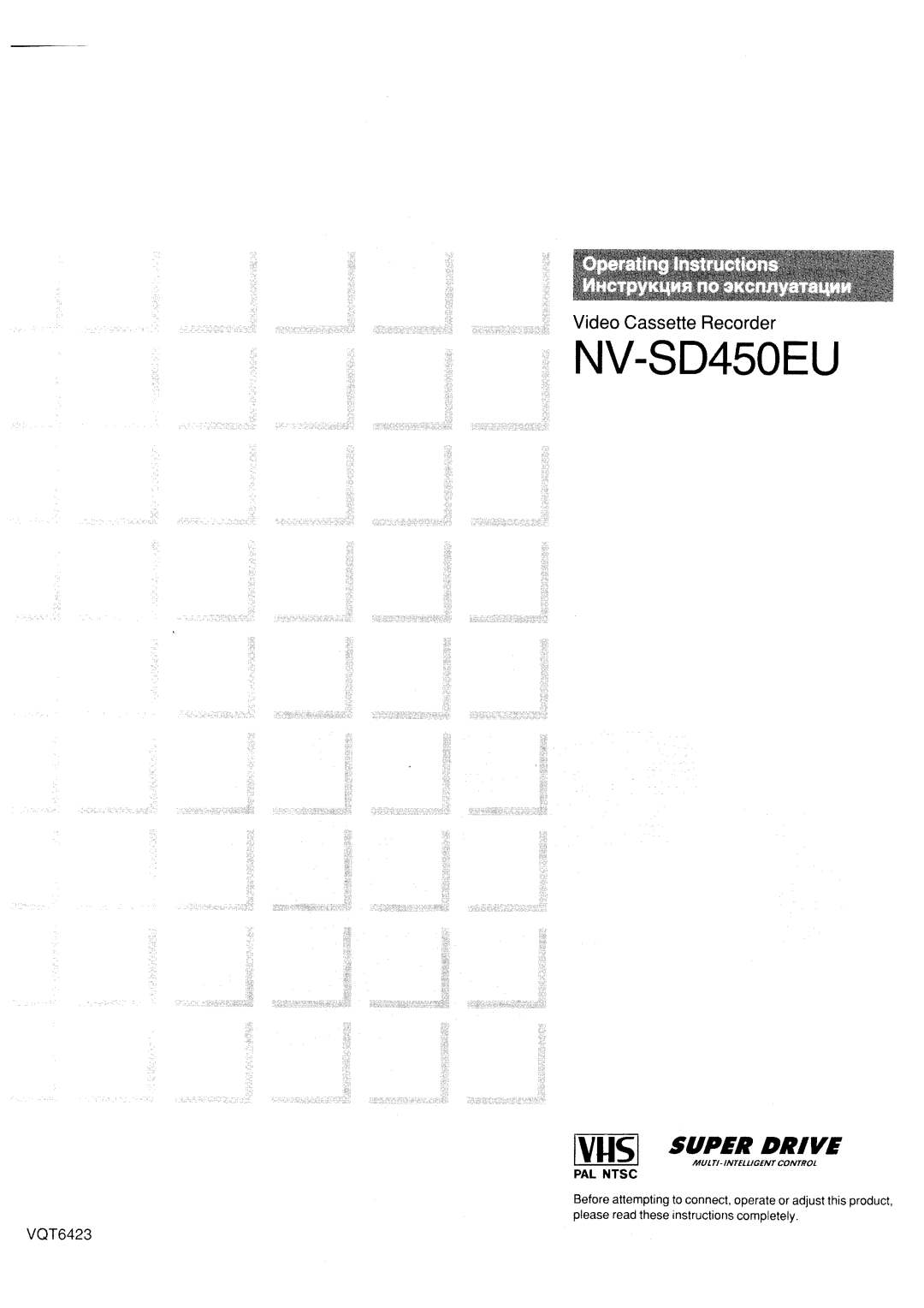 Panasonic NV-SD450EU manual 