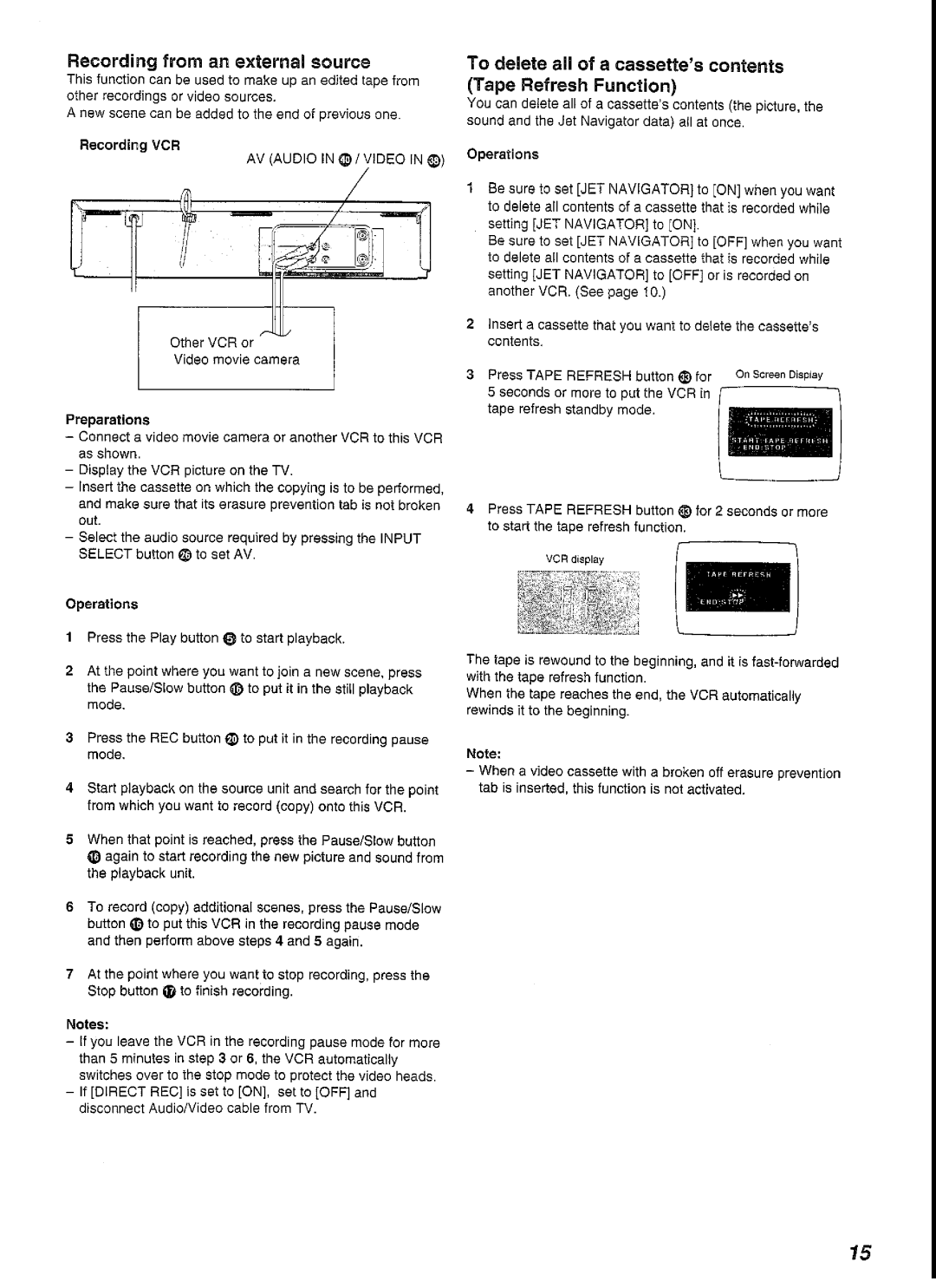 Panasonic NV-SJ230A manual 