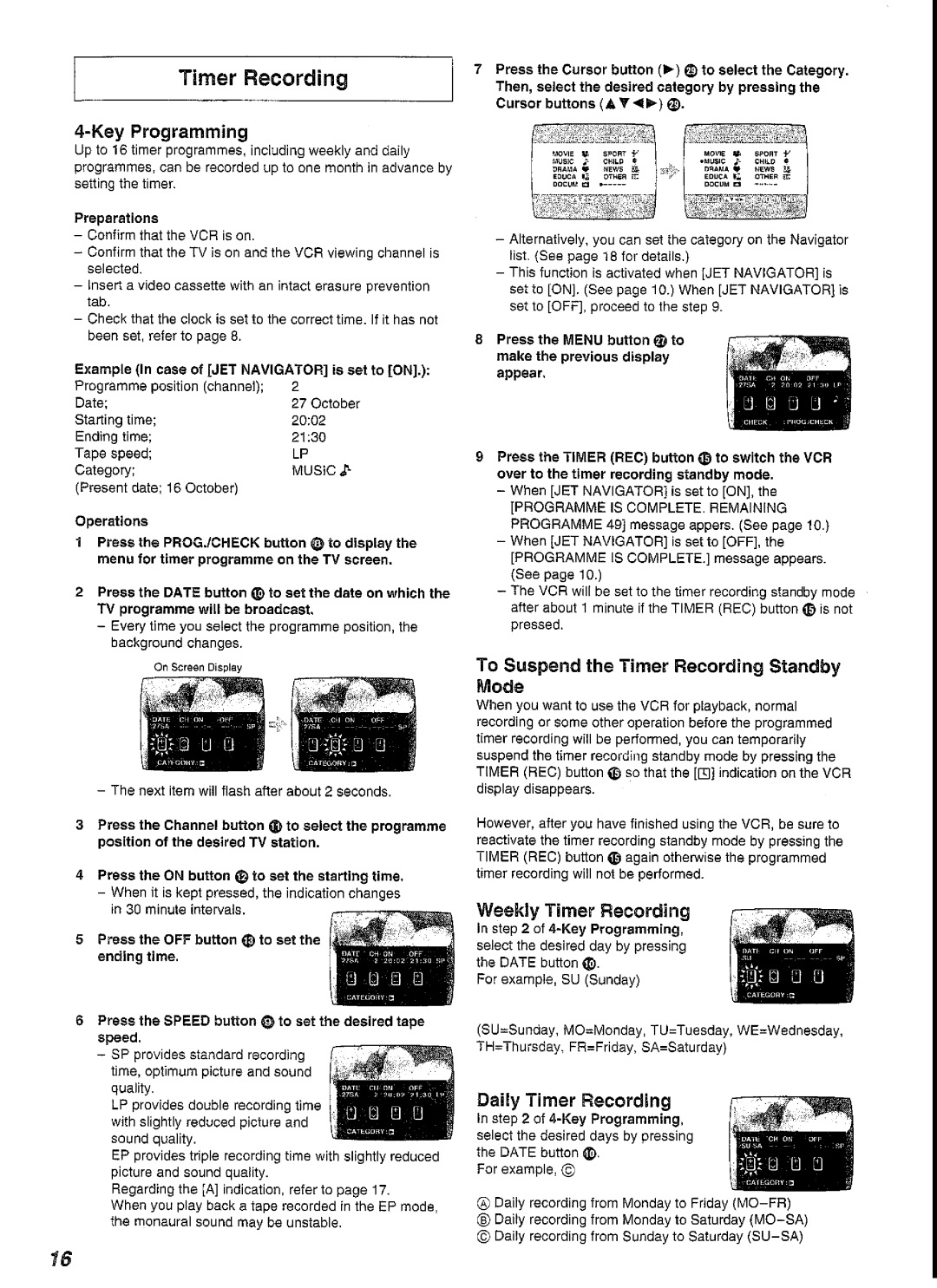 Panasonic NV-SJ230A manual 