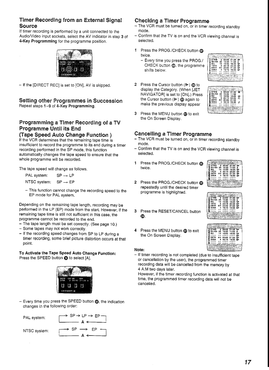 Panasonic NV-SJ230A manual 