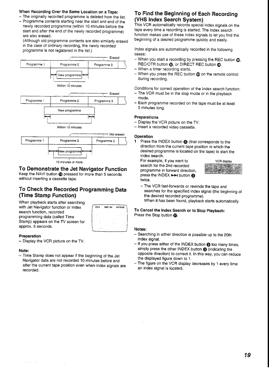 Panasonic NV-SJ230A manual 