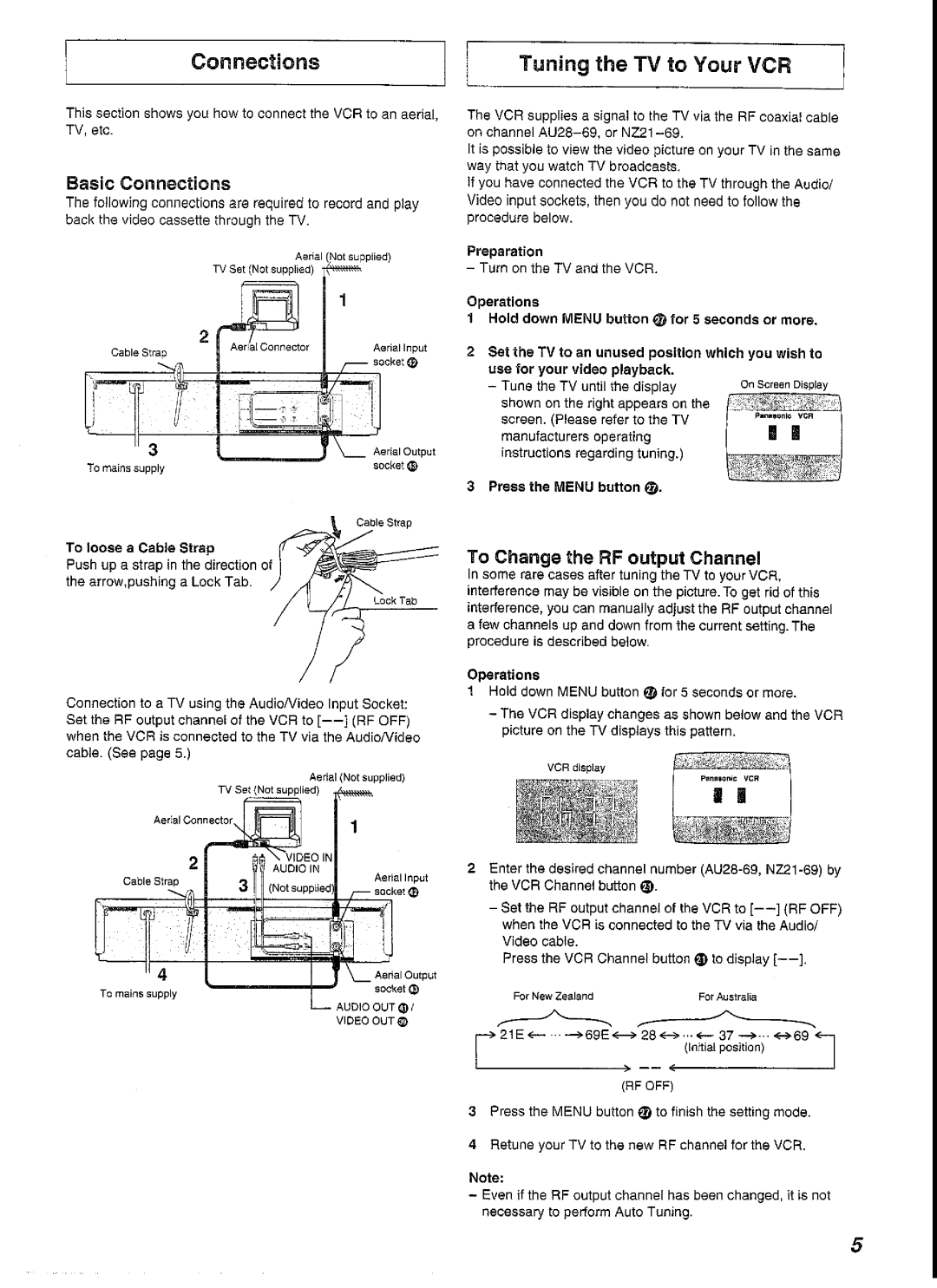 Panasonic NV-SJ230A manual 