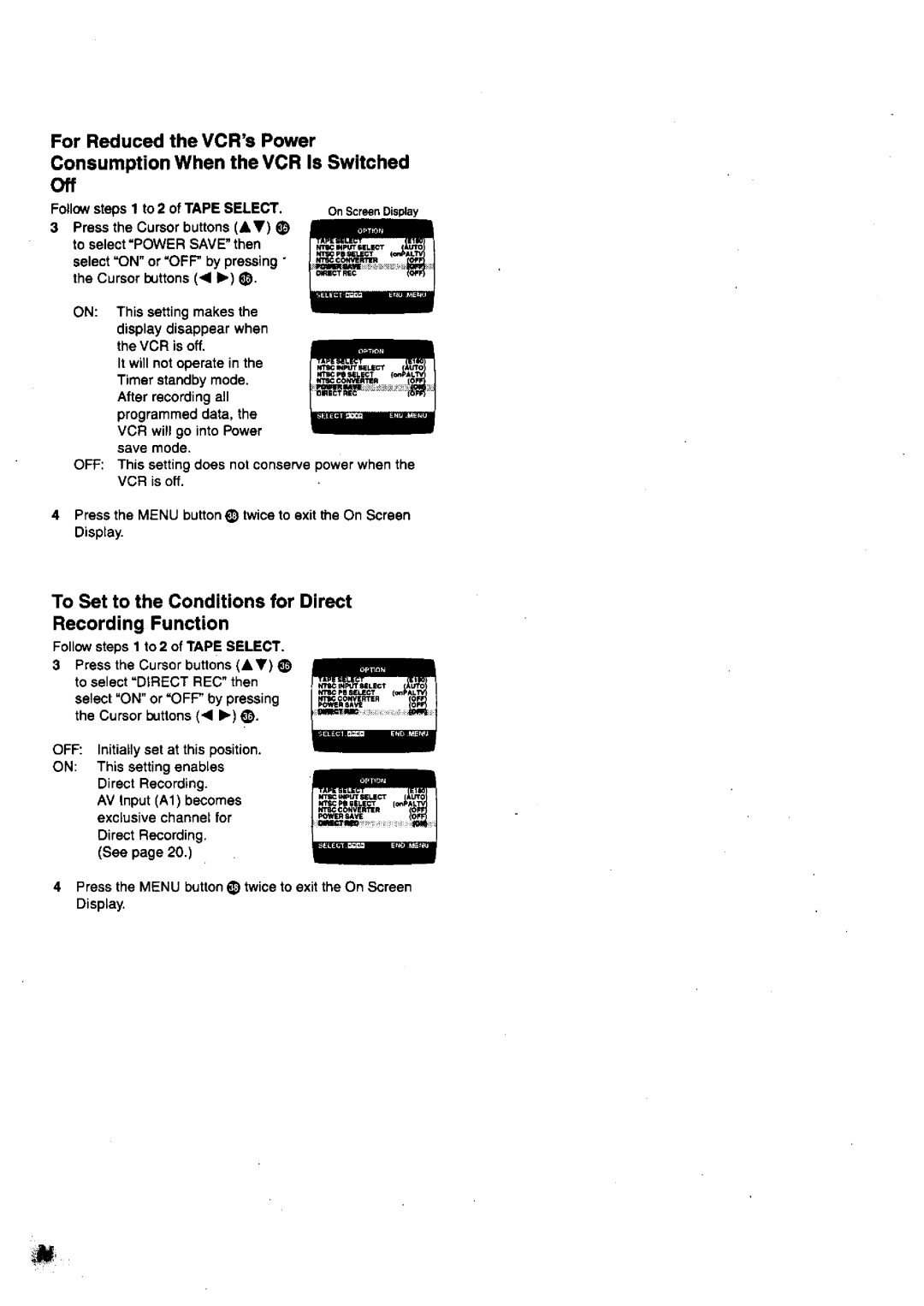 Panasonic nv-sj400 manual 