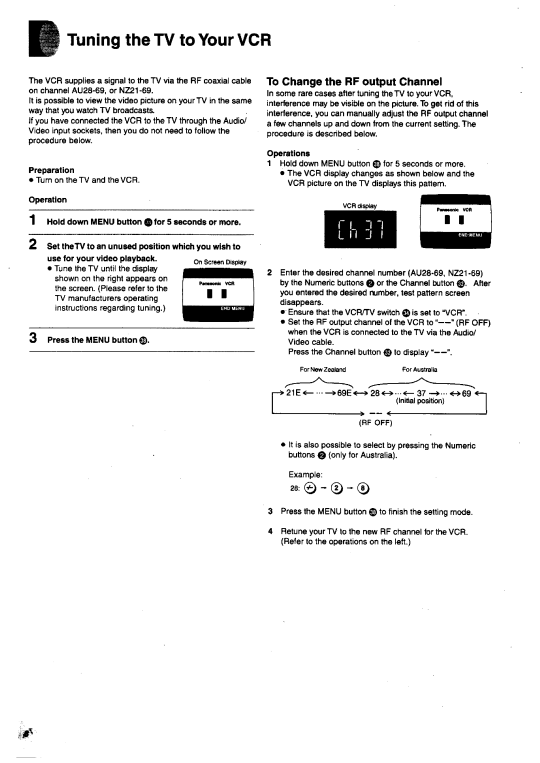 Panasonic nv-sj400 manual 