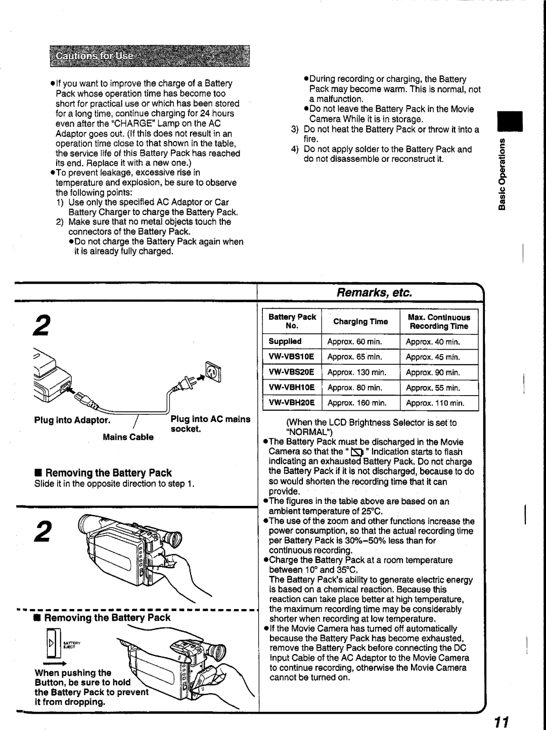 Panasonic NV-V10A manual 