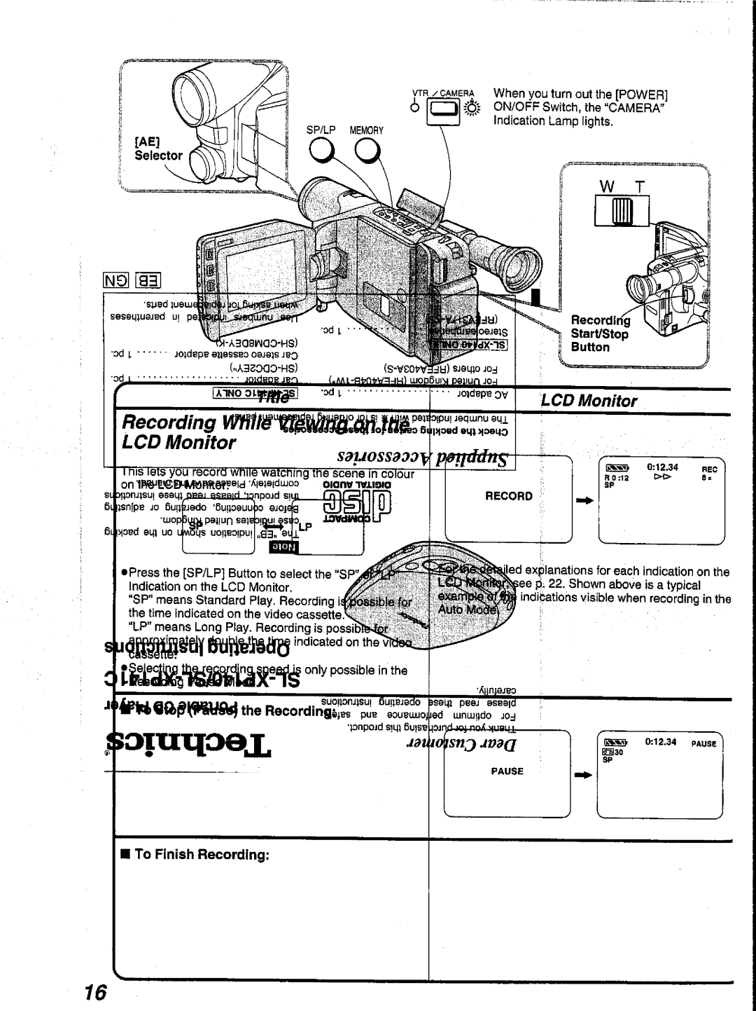 Panasonic NV-V10A manual 