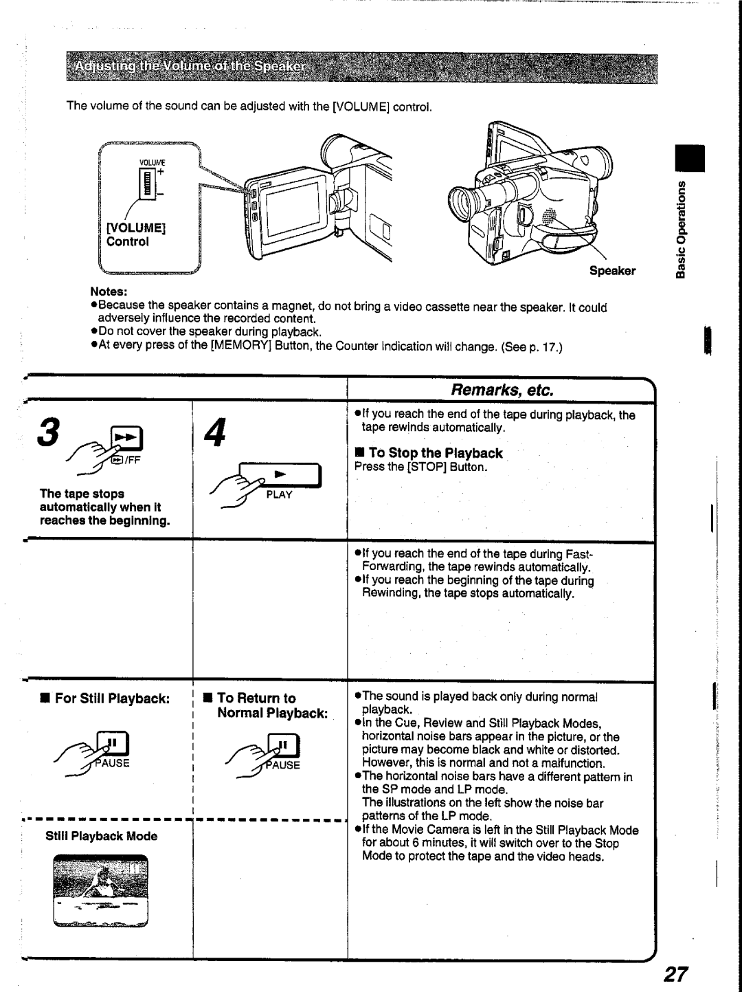 Panasonic NV-V10A manual 