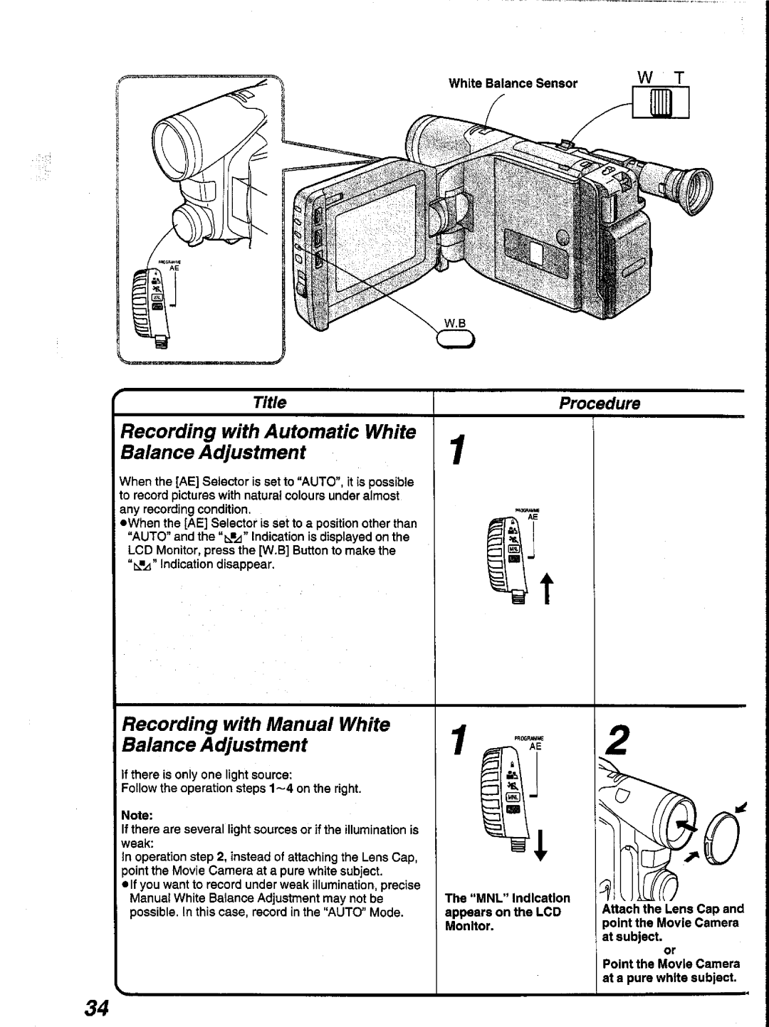 Panasonic NV-V10A manual 