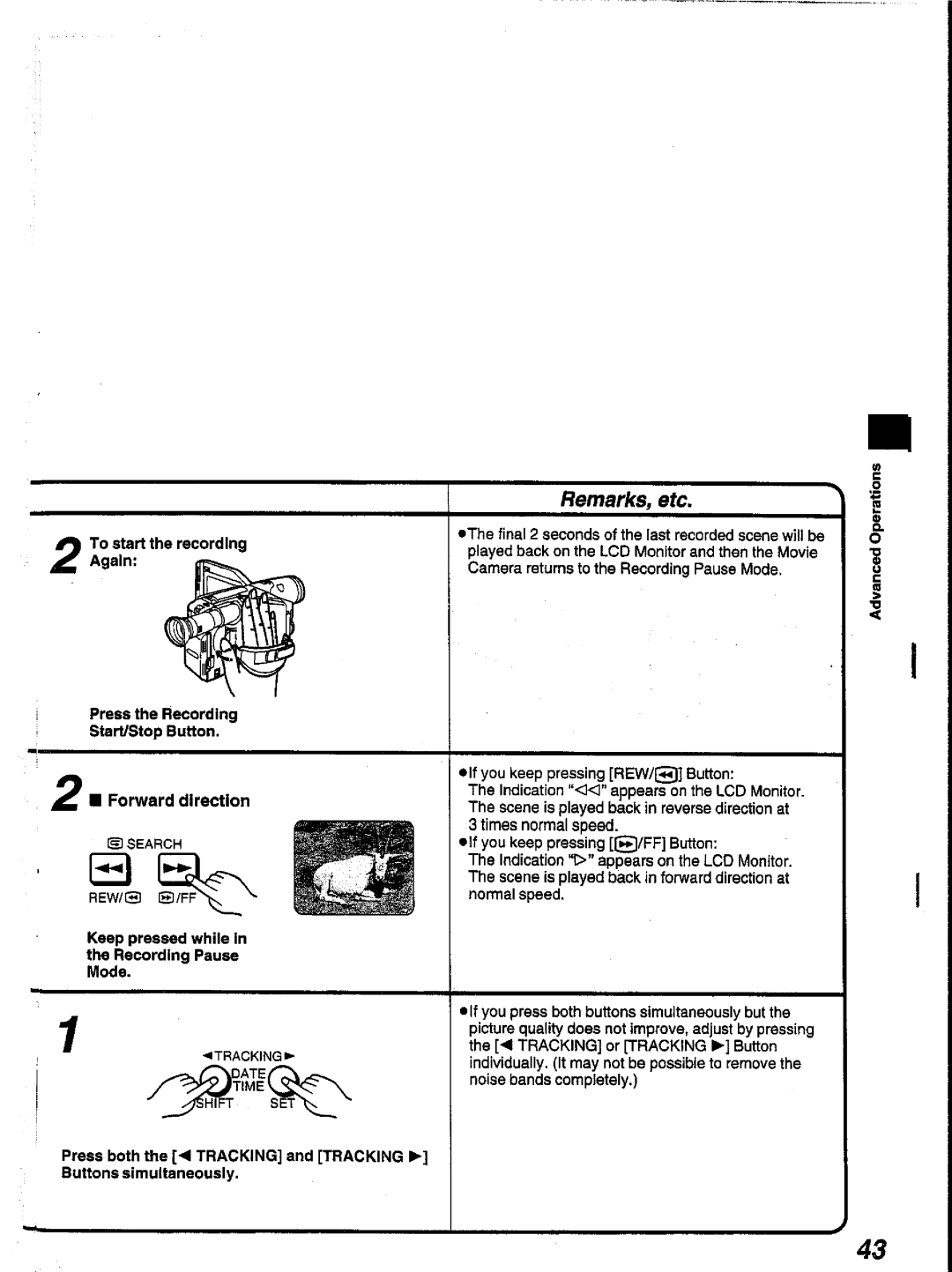 Panasonic NV-V10A manual 