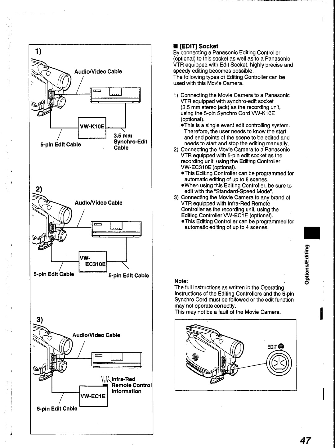 Panasonic NV-V10A manual 