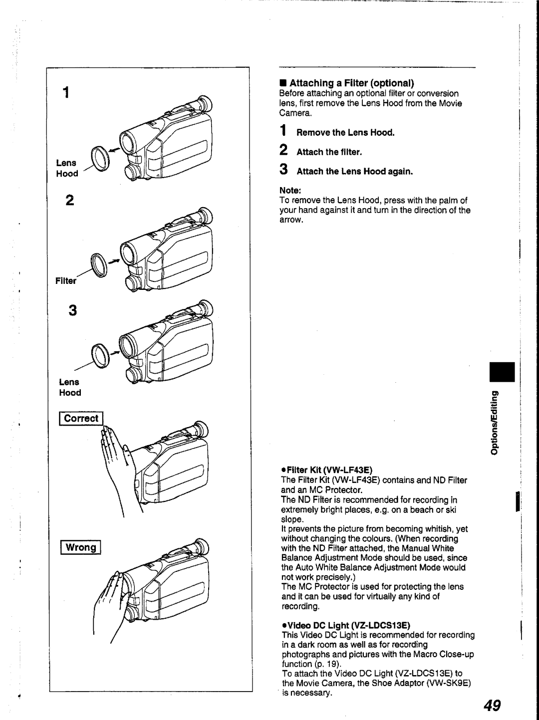 Panasonic NV-V10A manual 