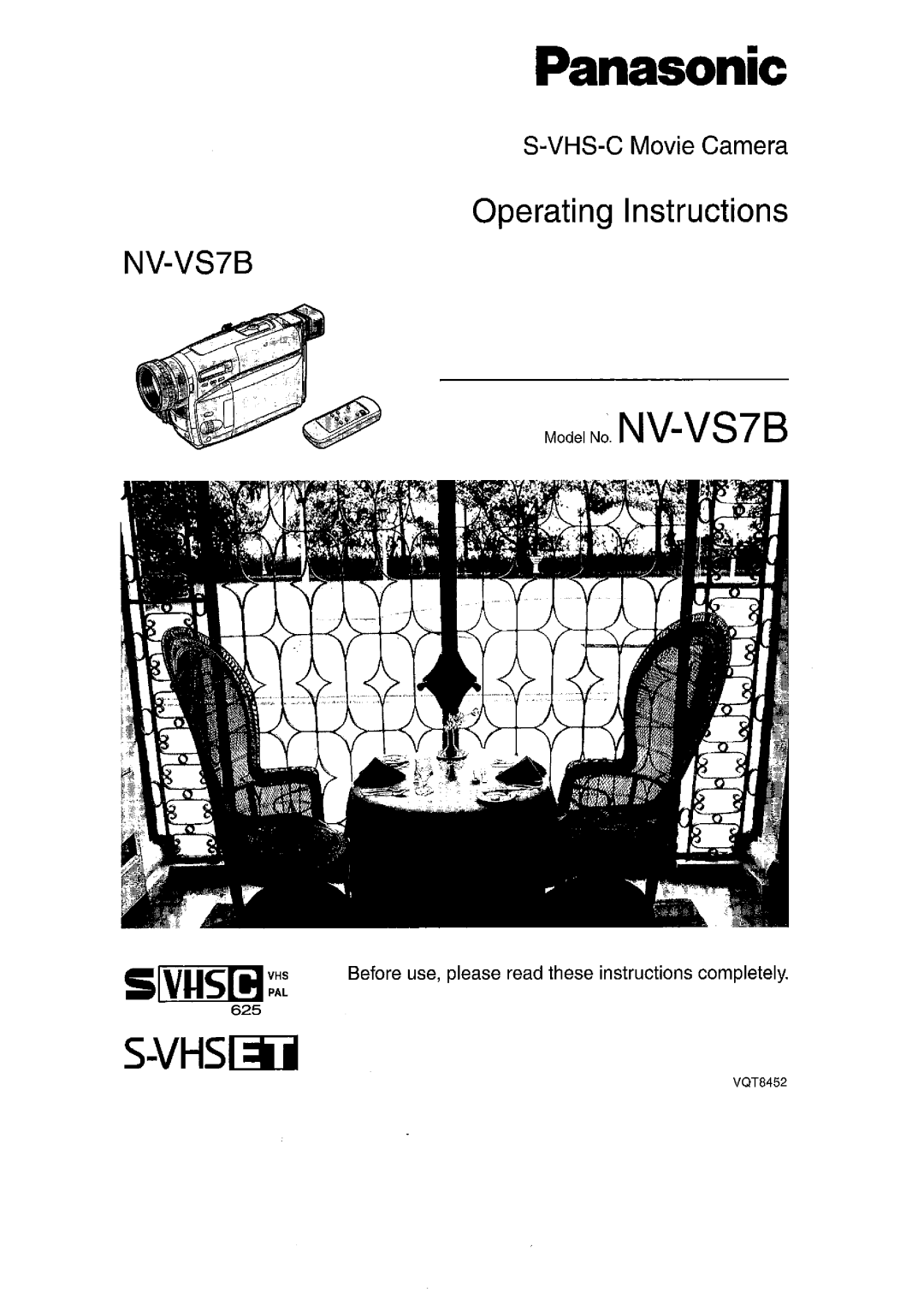 Panasonic NV VS 7 B manual 