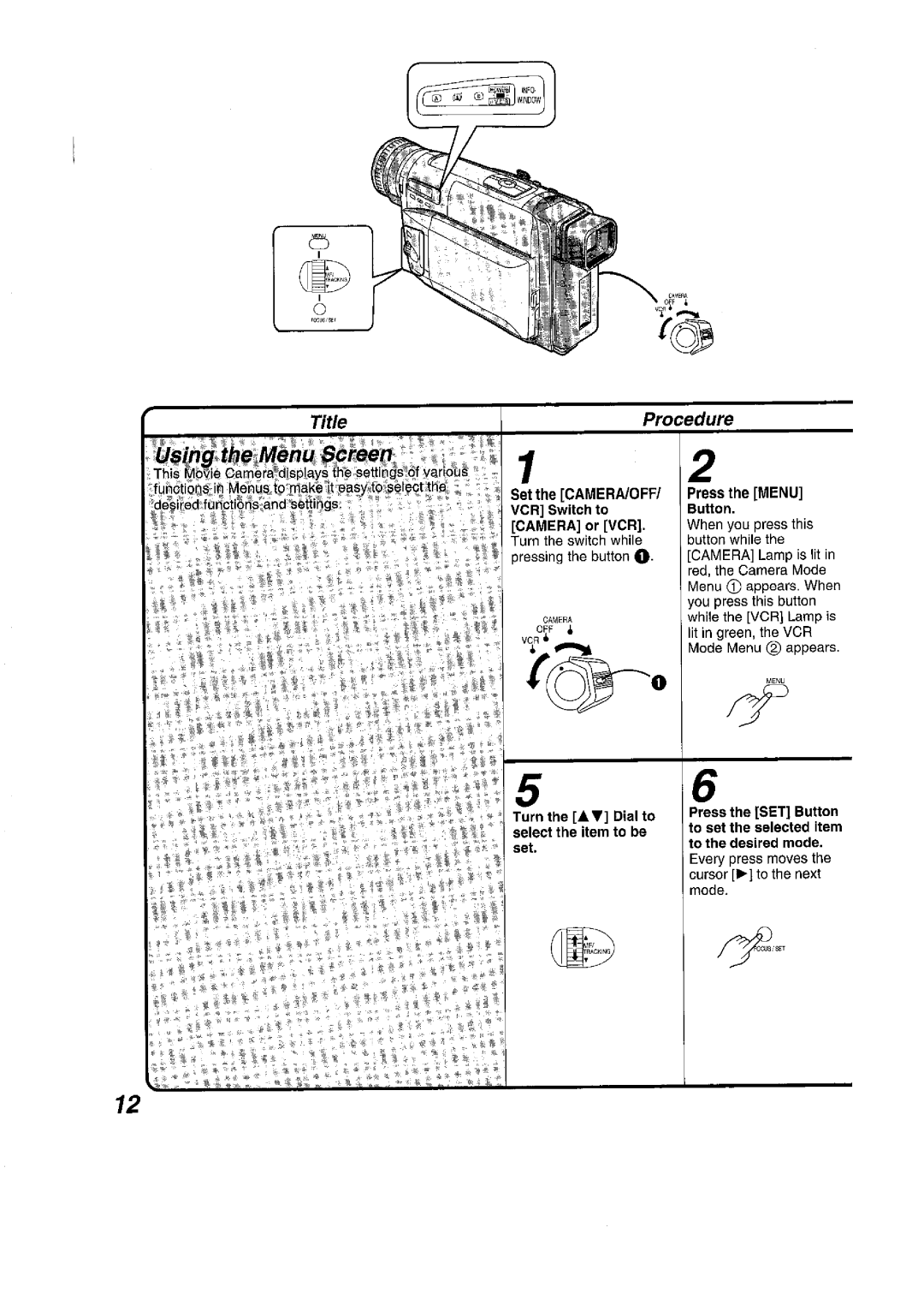 Panasonic NV VS 7 B manual 