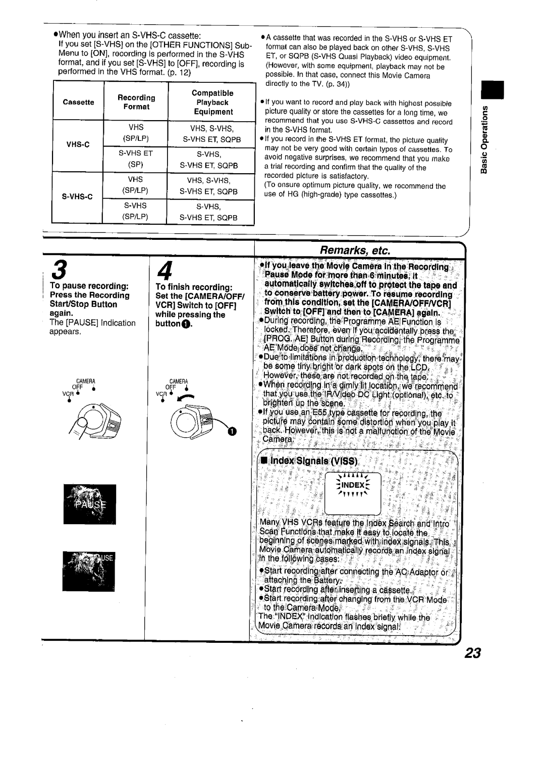 Panasonic NV VS 7 B manual 