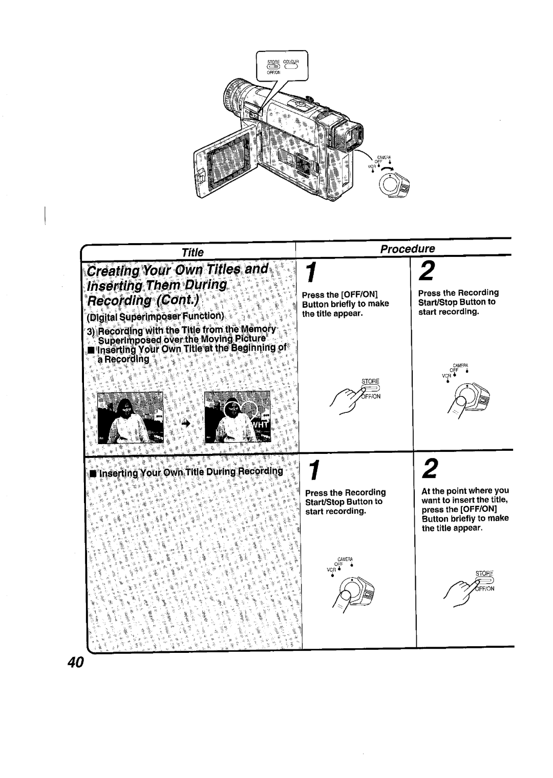 Panasonic NV VS 7 B manual 