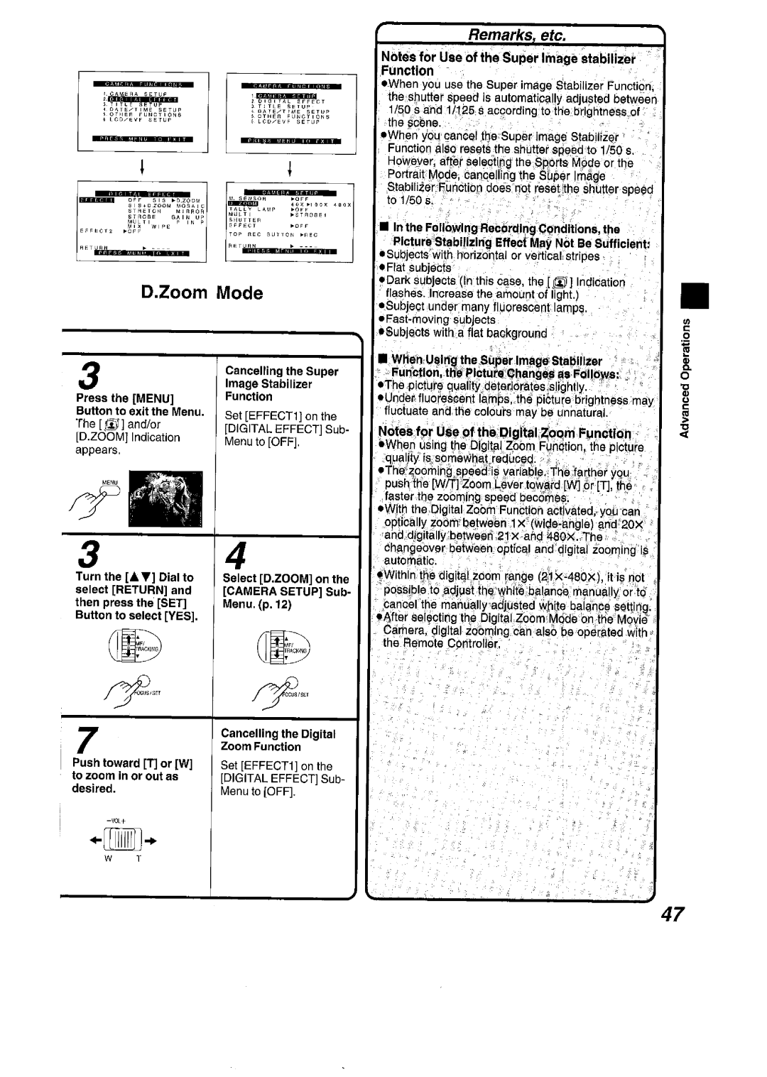 Panasonic NV VS 7 B manual 