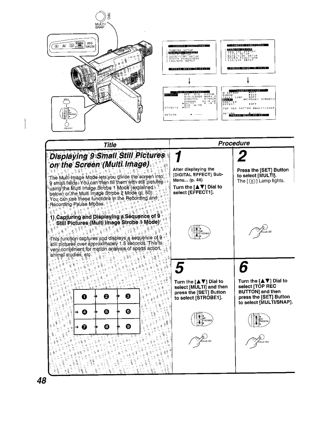 Panasonic NV VS 7 B manual 