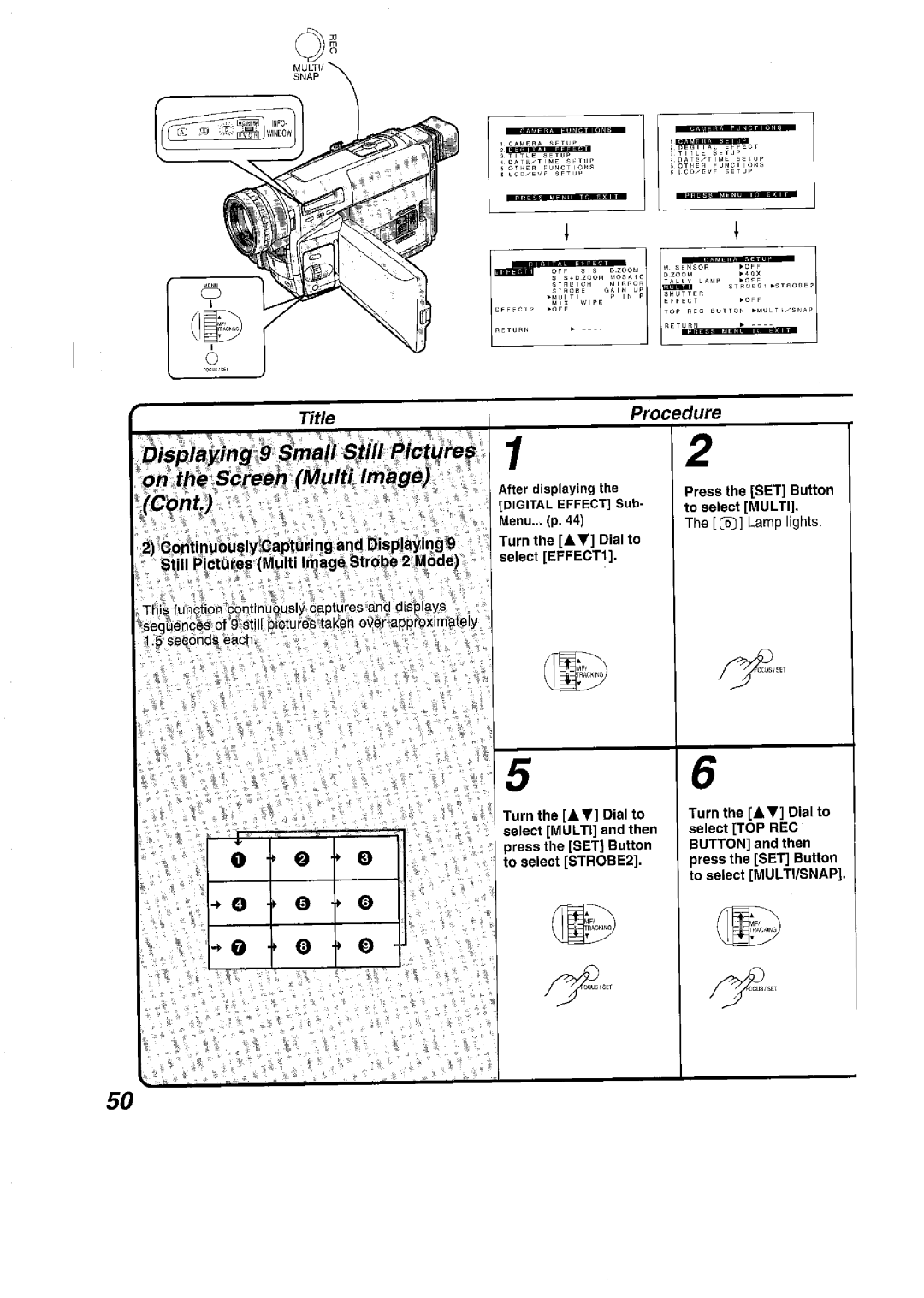 Panasonic NV VS 7 B manual 