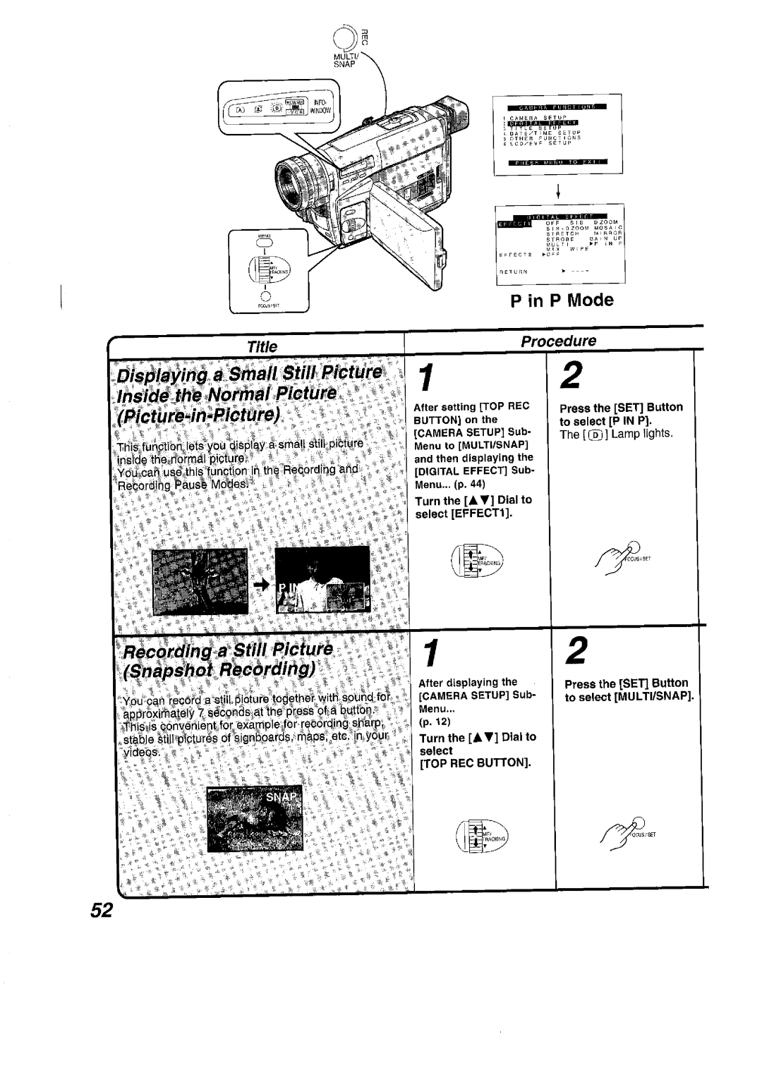 Panasonic NV VS 7 B manual 