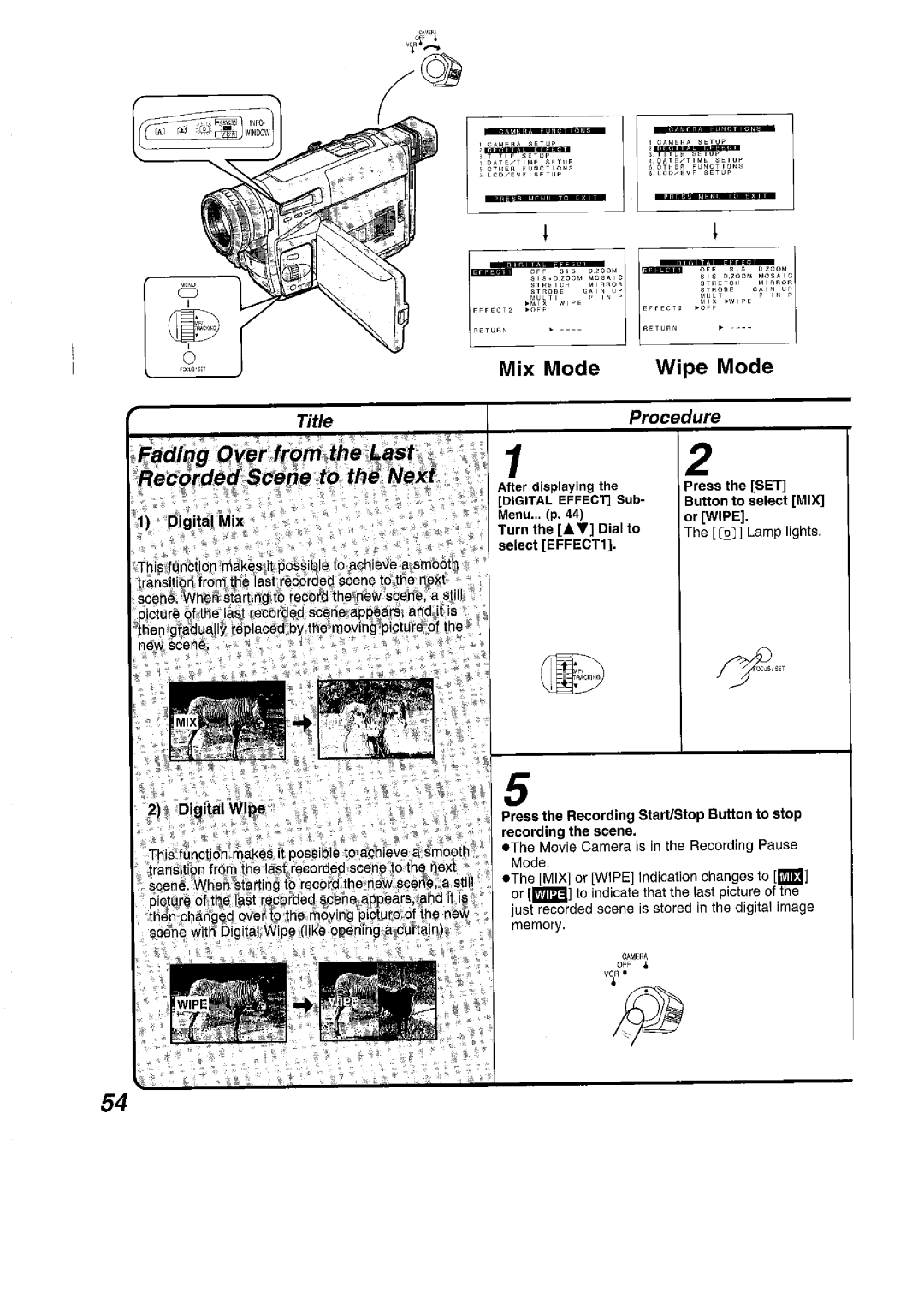 Panasonic NV VS 7 B manual 