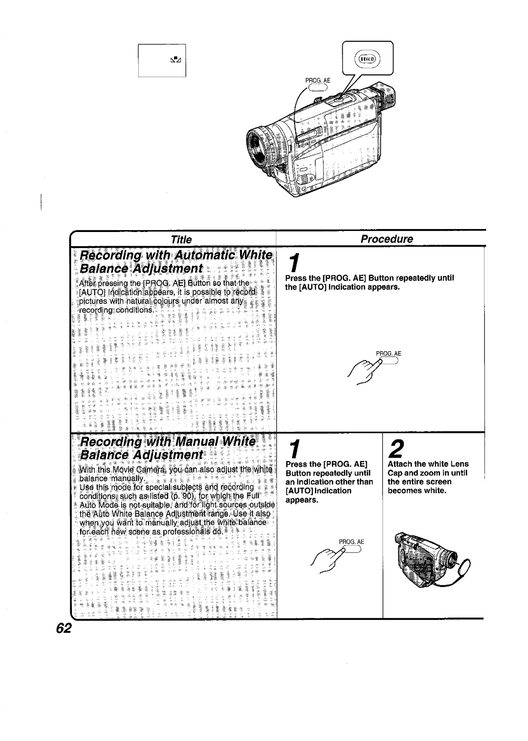 Panasonic NV VS 7 B manual 