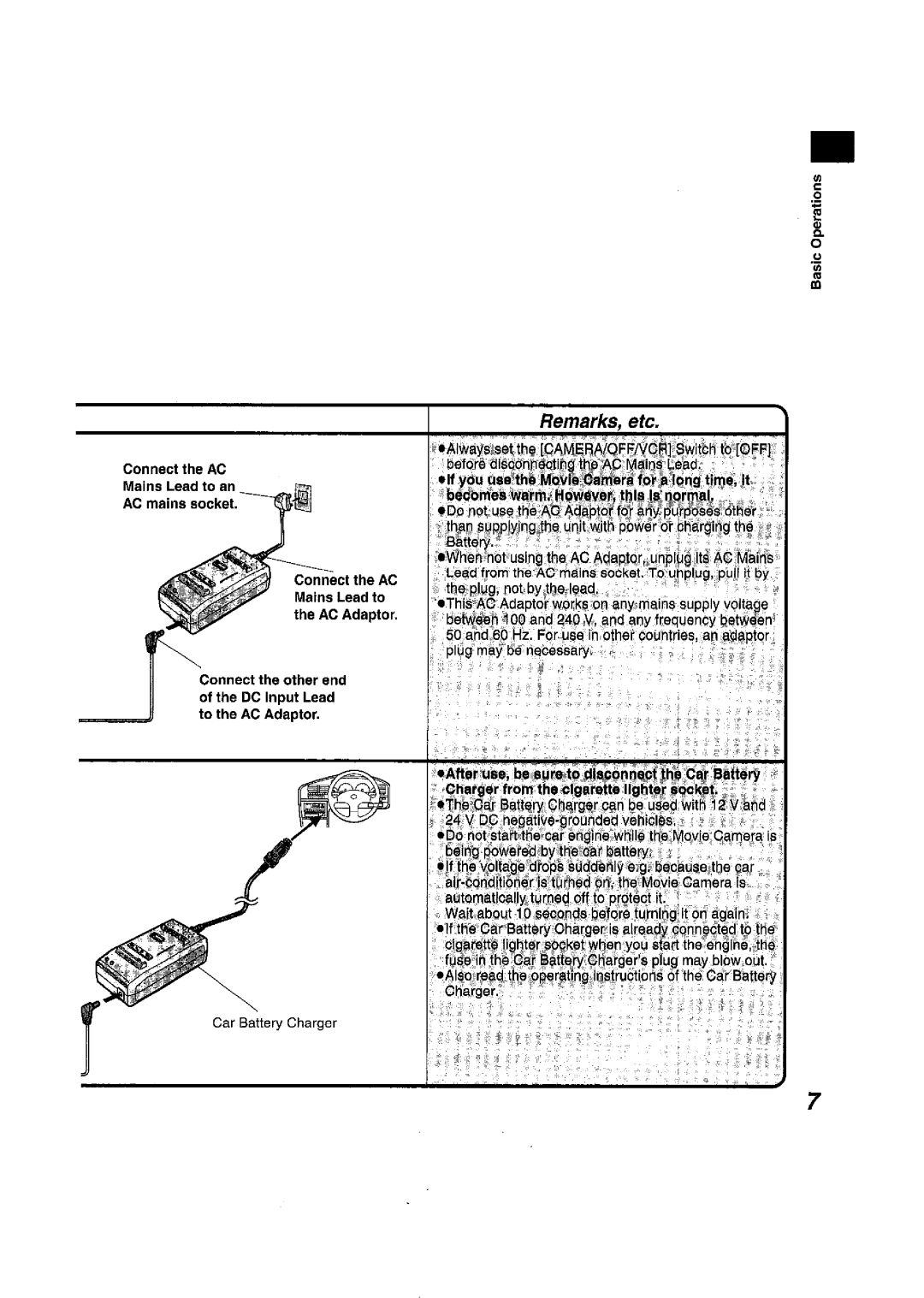 Panasonic NV VS 7 B manual 