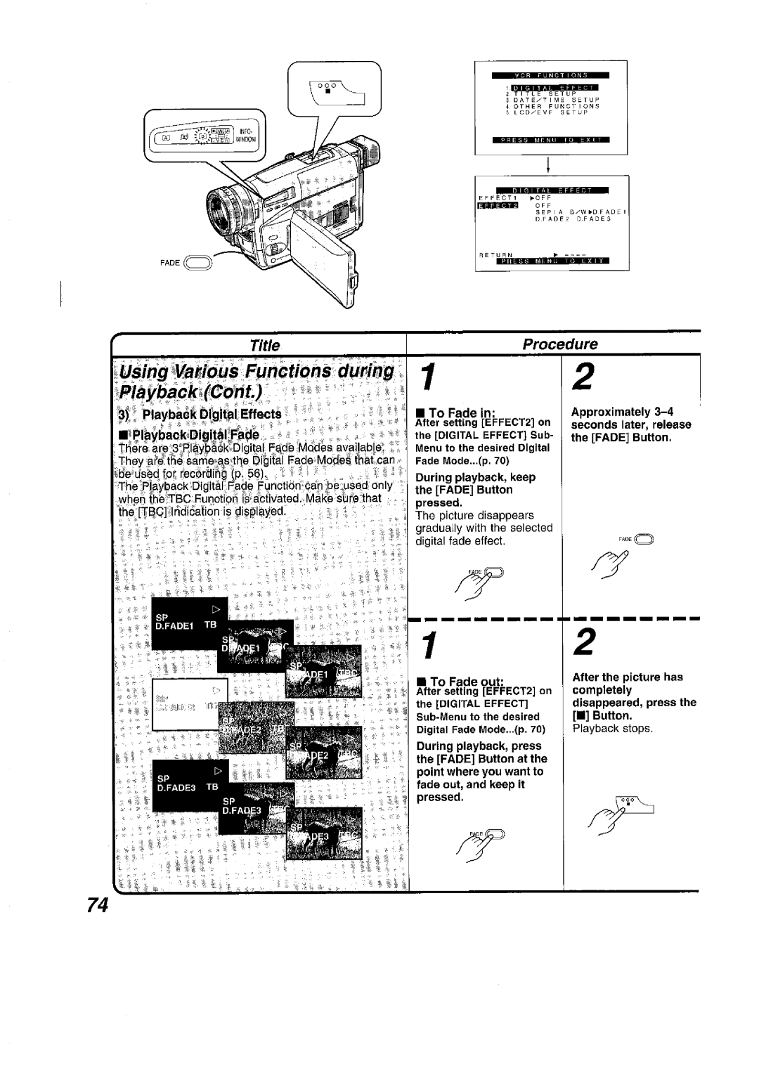 Panasonic NV VS 7 B manual 