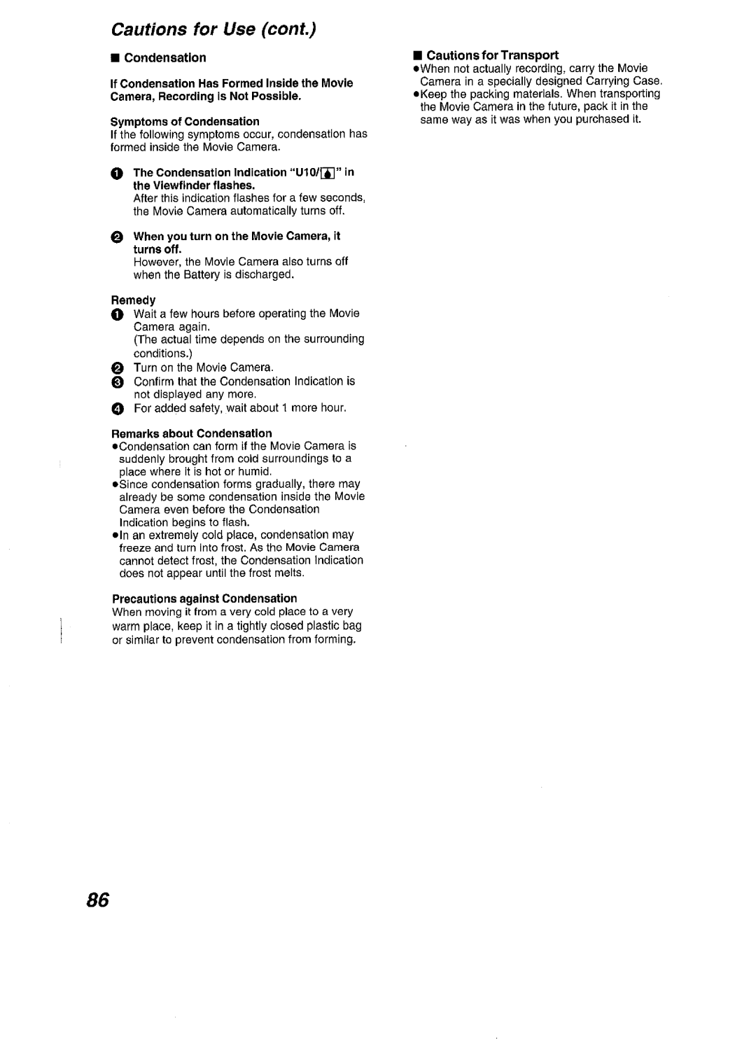 Panasonic NV VS 7 B manual 